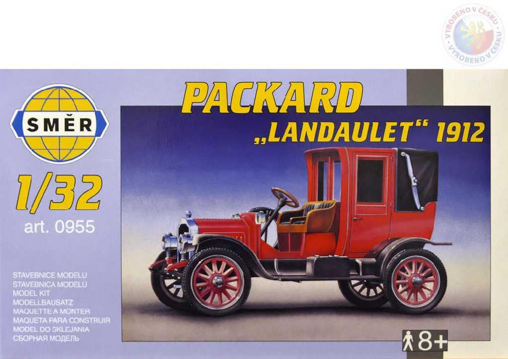 SMĚR Model auto Packard Landaulet 1912 1:32 (stavebnice auta)