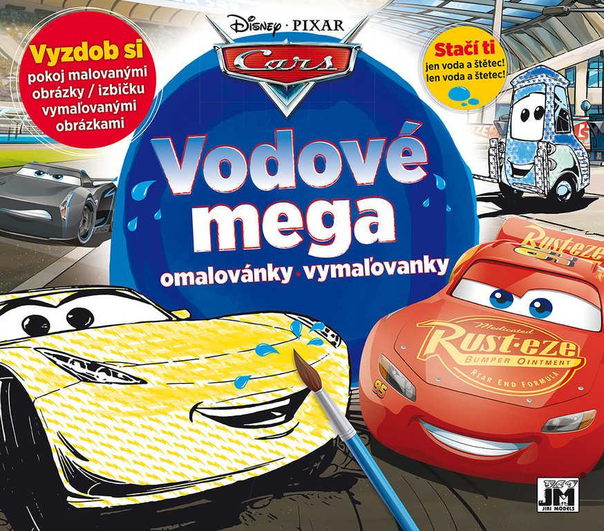 JIRI MODELS Mega omalovánky vodové Auta (Cars)