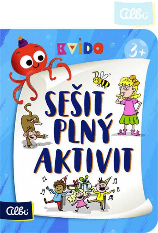 ALBI Sešit plný aktivit 3+ Kvído interaktivní úkoly pro děti