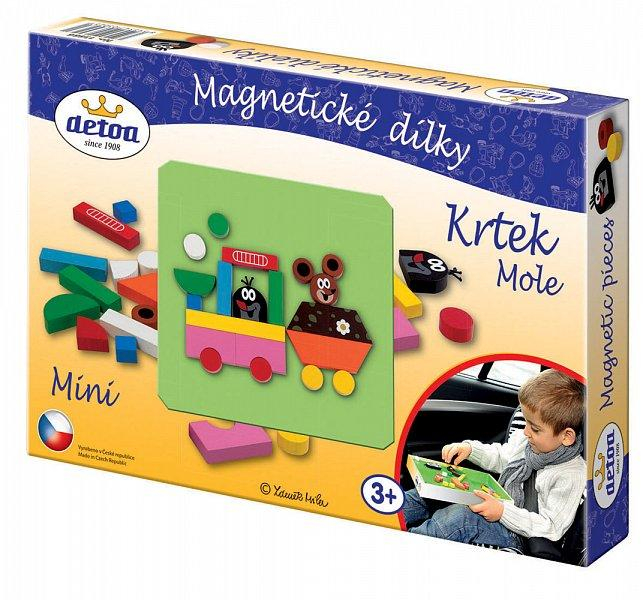 Magnetické dílky Krtek mini