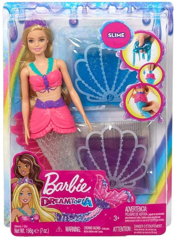 MATTEL BRB Dreamtopia Panenka Barbie víla mořská se slizem