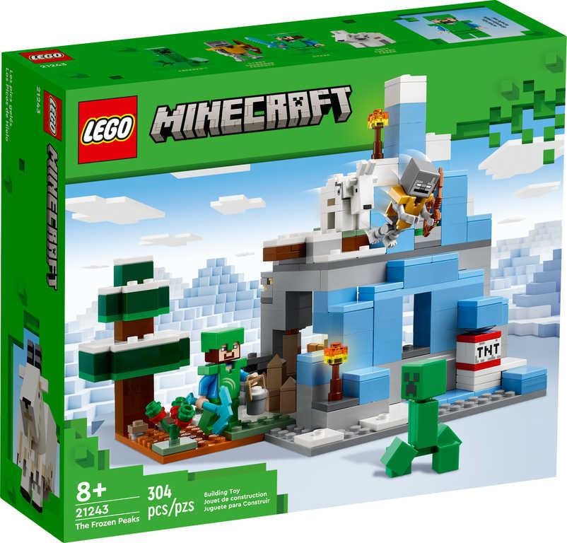 LEGO MINECRAFT Ledové hory 21243 STAVEBNICE