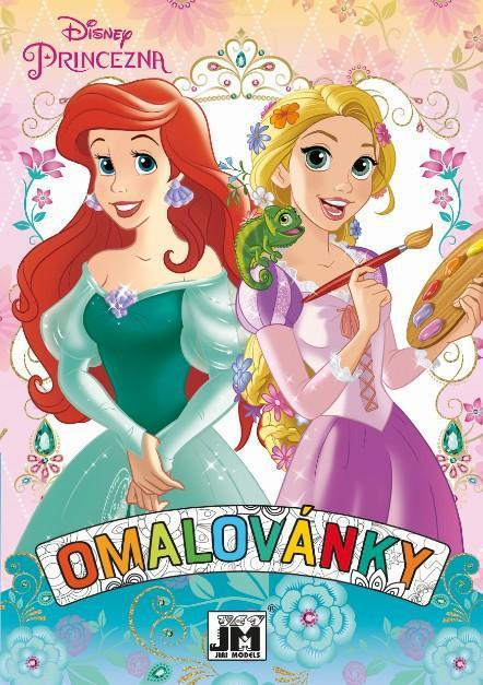 JIRI MODELS Omalovánky A5+ Disney Princezny