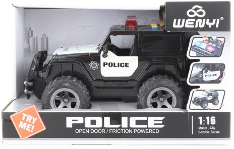 Jeep policie baterie