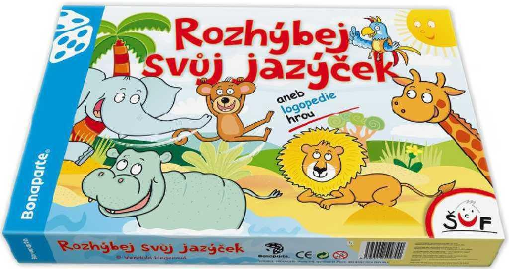 BONAPARTE Hra Rozhýbej svůj jazýček aneb logopedie hrou