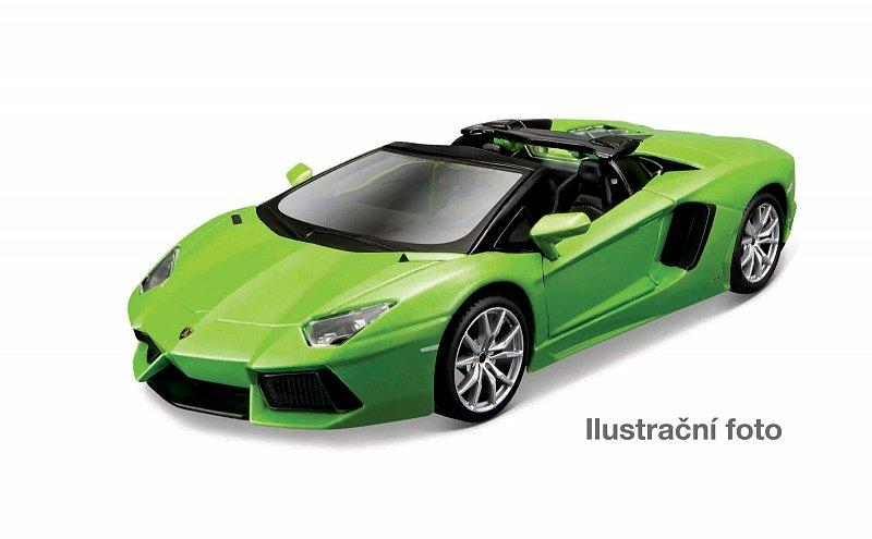 Maisto - Aventador Roadster, metal zelená, assembly line, 1:24