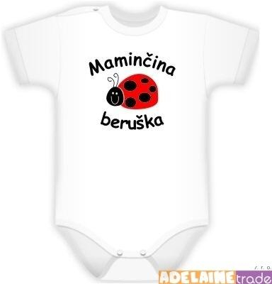 Baby Body kr. rukáv Kolekce Beruška - Maminčina beruška, vel. - 74 - 74 (6-9m)