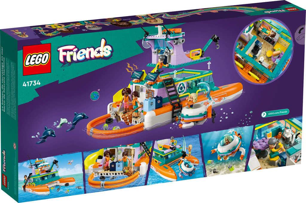 LEGO FRIENDS Námořní záchranářská loď 41734 STAVEBNICE