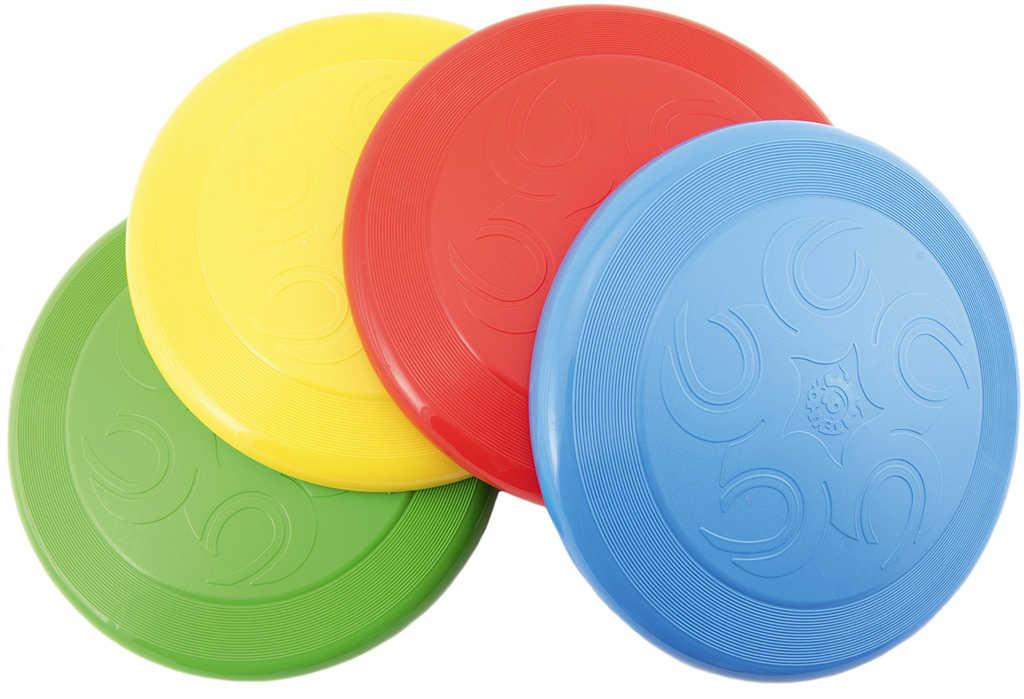 Frisbee baby létající talíř 23cm házecí disk plastový 4 barvy