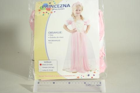 Šaty na karneval - Princezna, 92-104 cm