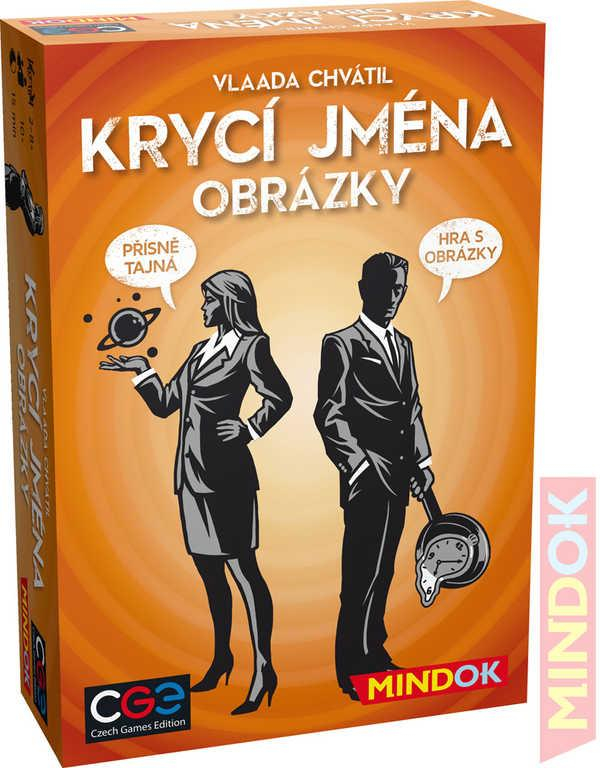 MINDOK HRA Krycí jména Obrázky 