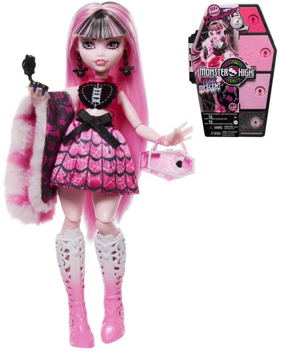 MATTEL MONSTER HIGH Panenka Skulltimate Secrets Draculaura série 2