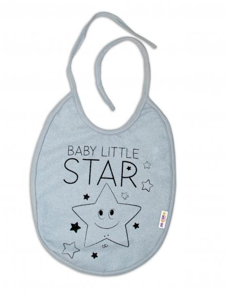 Bryndáček velký Baby Little Star - šedý