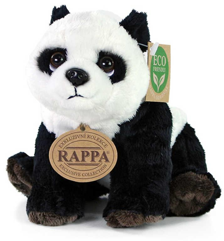 PLYŠ Medvídek Panda sedící 18cm Eco-Friendly *PLYŠOVÉ HRAČKY*