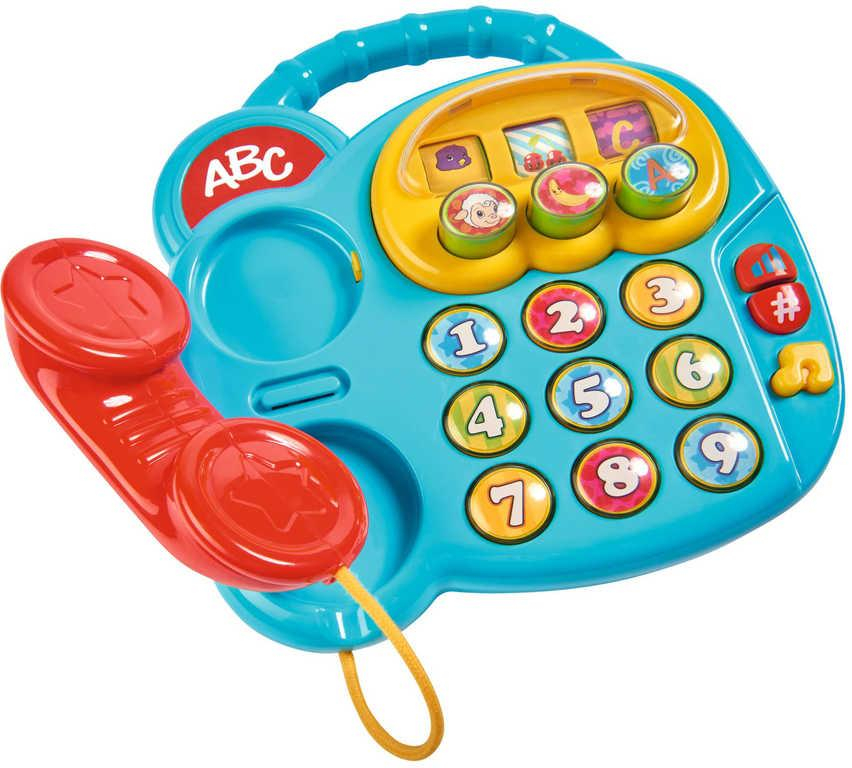 SIMBA Baby telefon tlačítkový na baterie pro miminko Zvuk