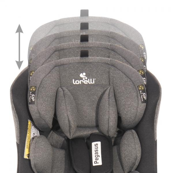 Autosedačka Lorelli PEGASUS ISOFIX 0-36 KG DARK&LIGHT GREY