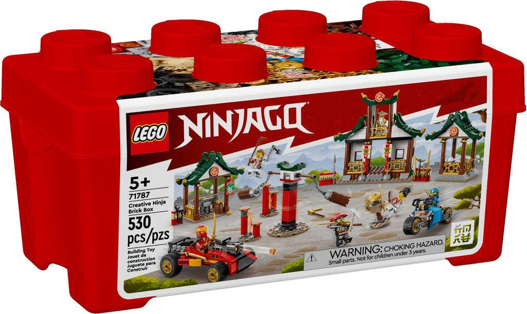 LEGO NINJAGO Tvořivý nindža box 71787 STAVEBNICE