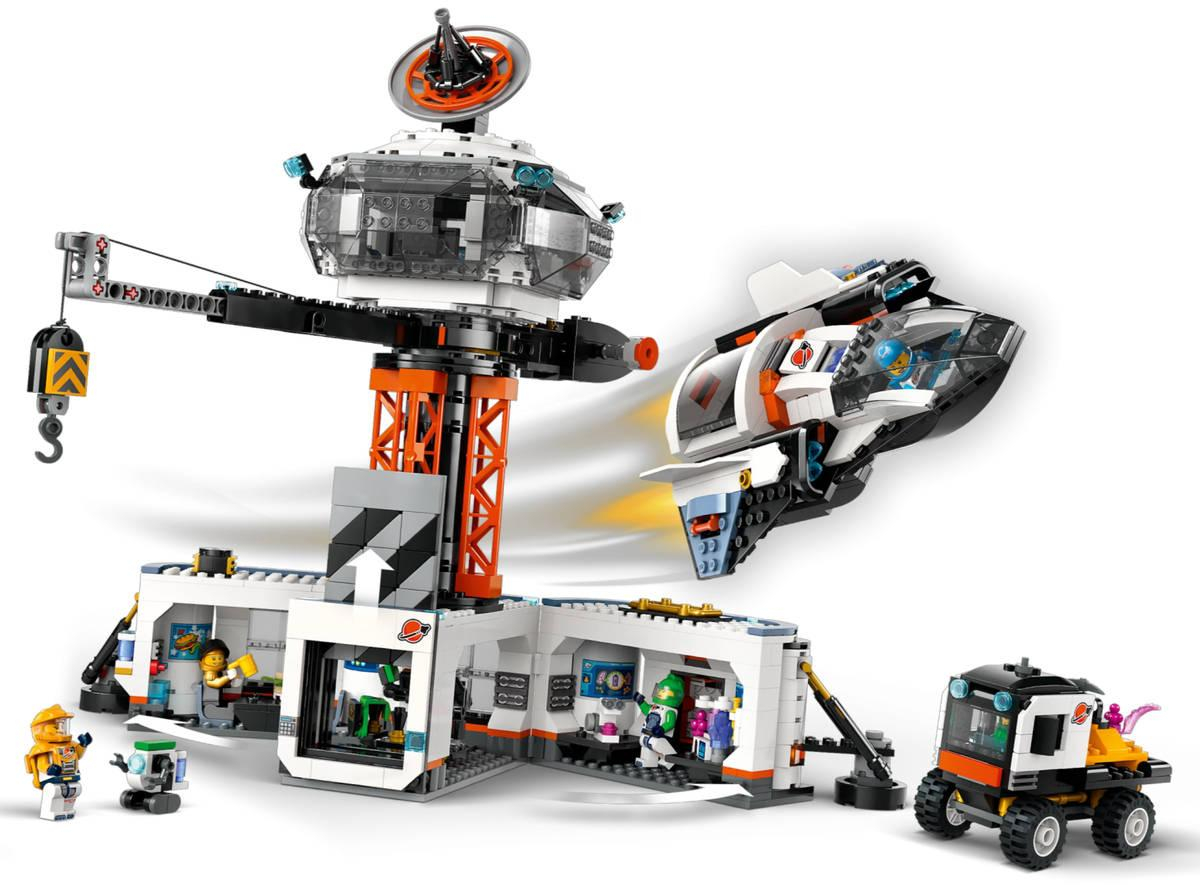 LEGO CITY Vesmírná základna a startovací rampa 60434 STAVEBNICE