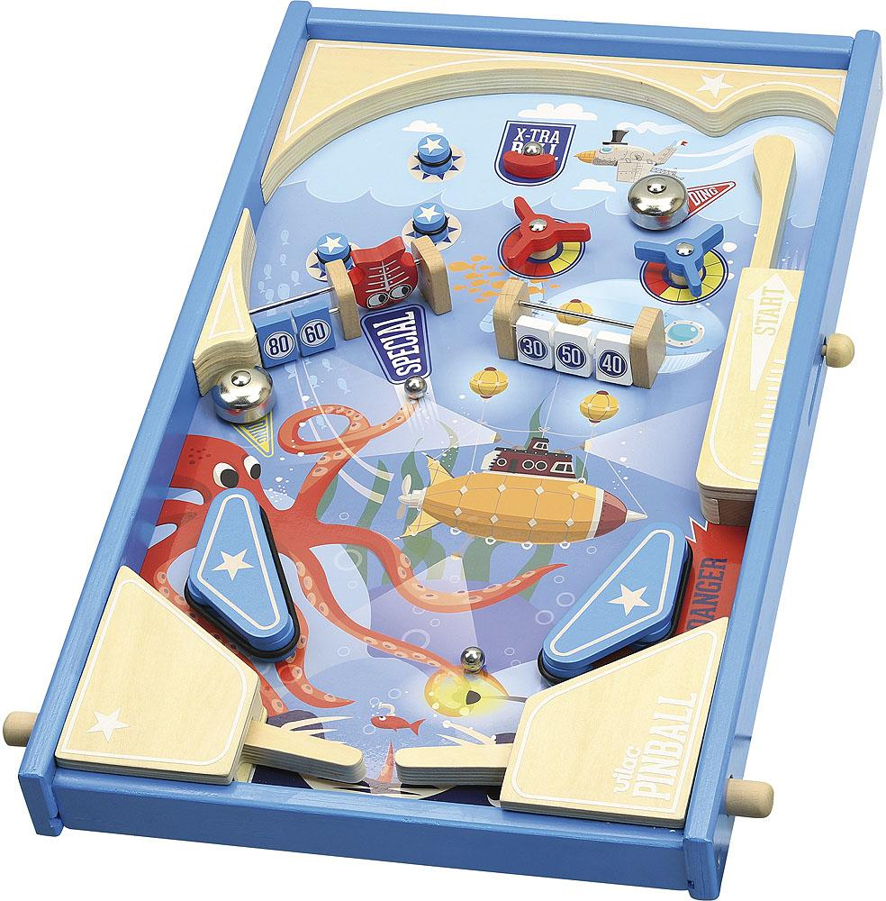 Vilac Dřevěný velký pinball