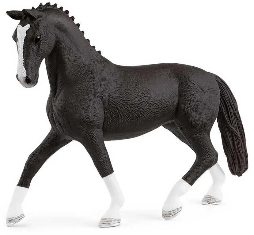 SCHLEICH Klisna hannoverská černá figurka ručně malovaná zvířátko koník