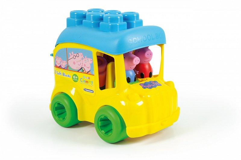 Clemmy baby - Peppa Pig - školní autobus