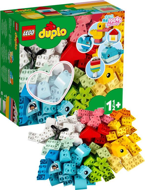 LEGO DUPLO Box se srdíčkem 10909 STAVEBNICE