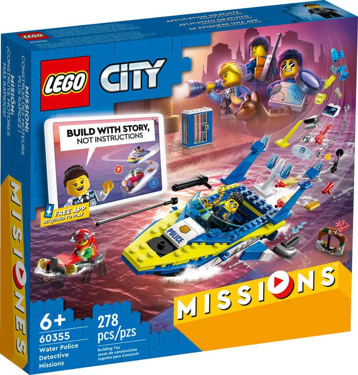 LEGO CITY Mise detektiva pobřežní stráže 60355 STAVEBNICE