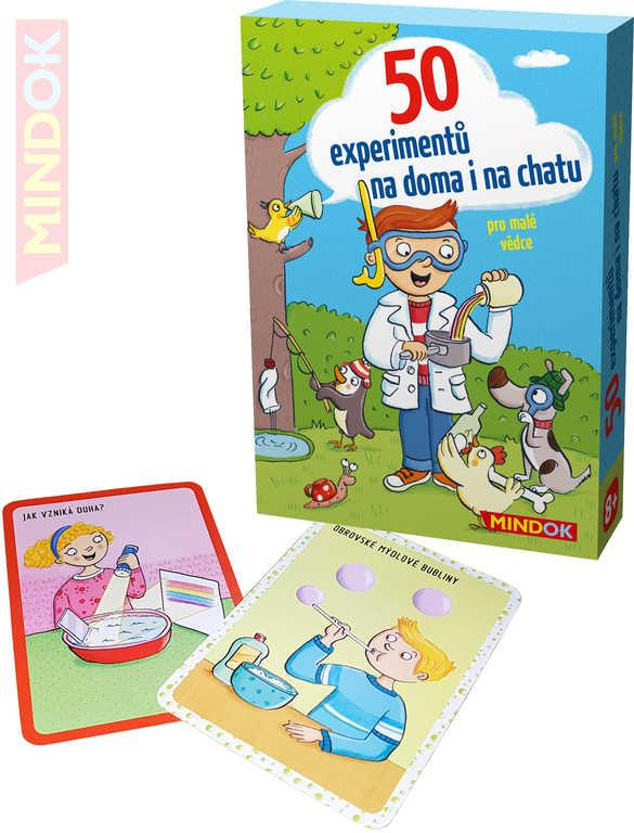 MINDOK HRA 50 experimentů na doma i na chatu