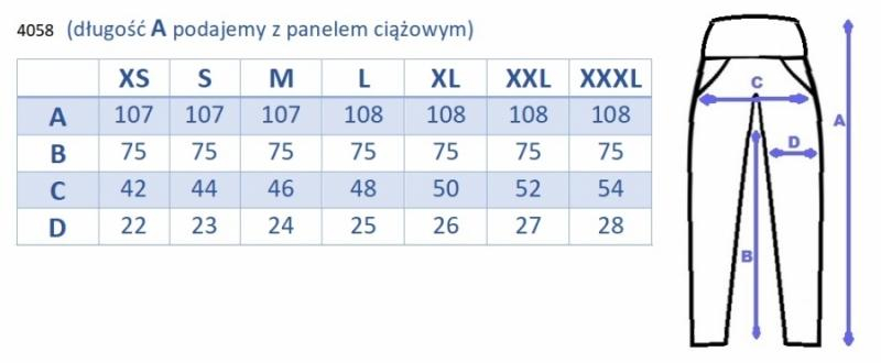 Těhotenské legíny s pásem a kapsami - černé, vel. M - M (38) - L - L (40)