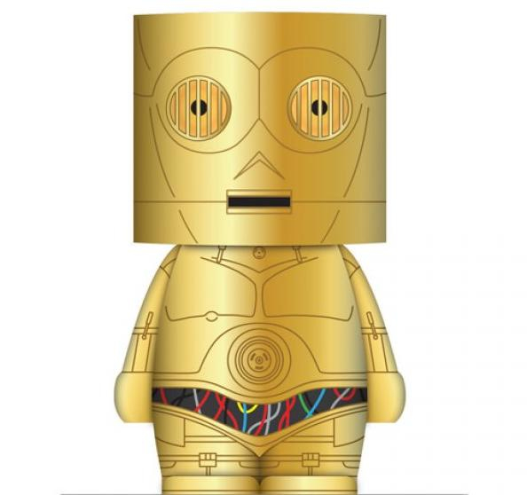 LED lampička Star Wars - C3PO