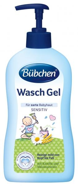 Bübchen Mycí gel sensitiv s pumpičkou 400 ml