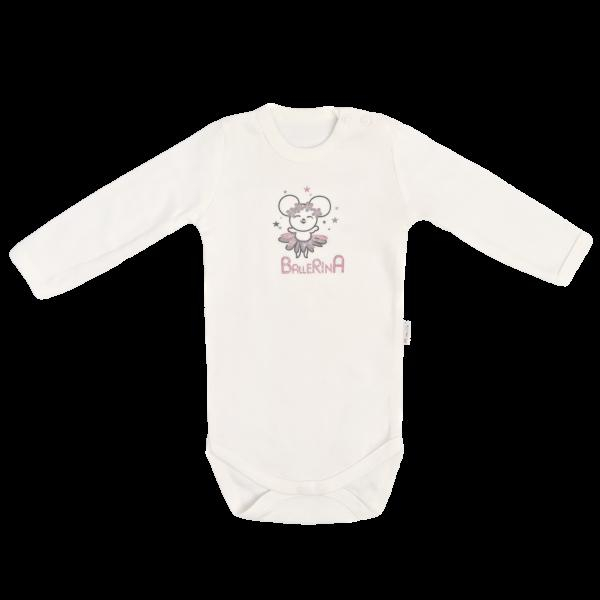 Dětské bavlněné body Louka - 68 (3-6m)