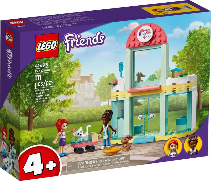 LEGO FRIENDS Veterinární klinika 41695 STAVEBNICE