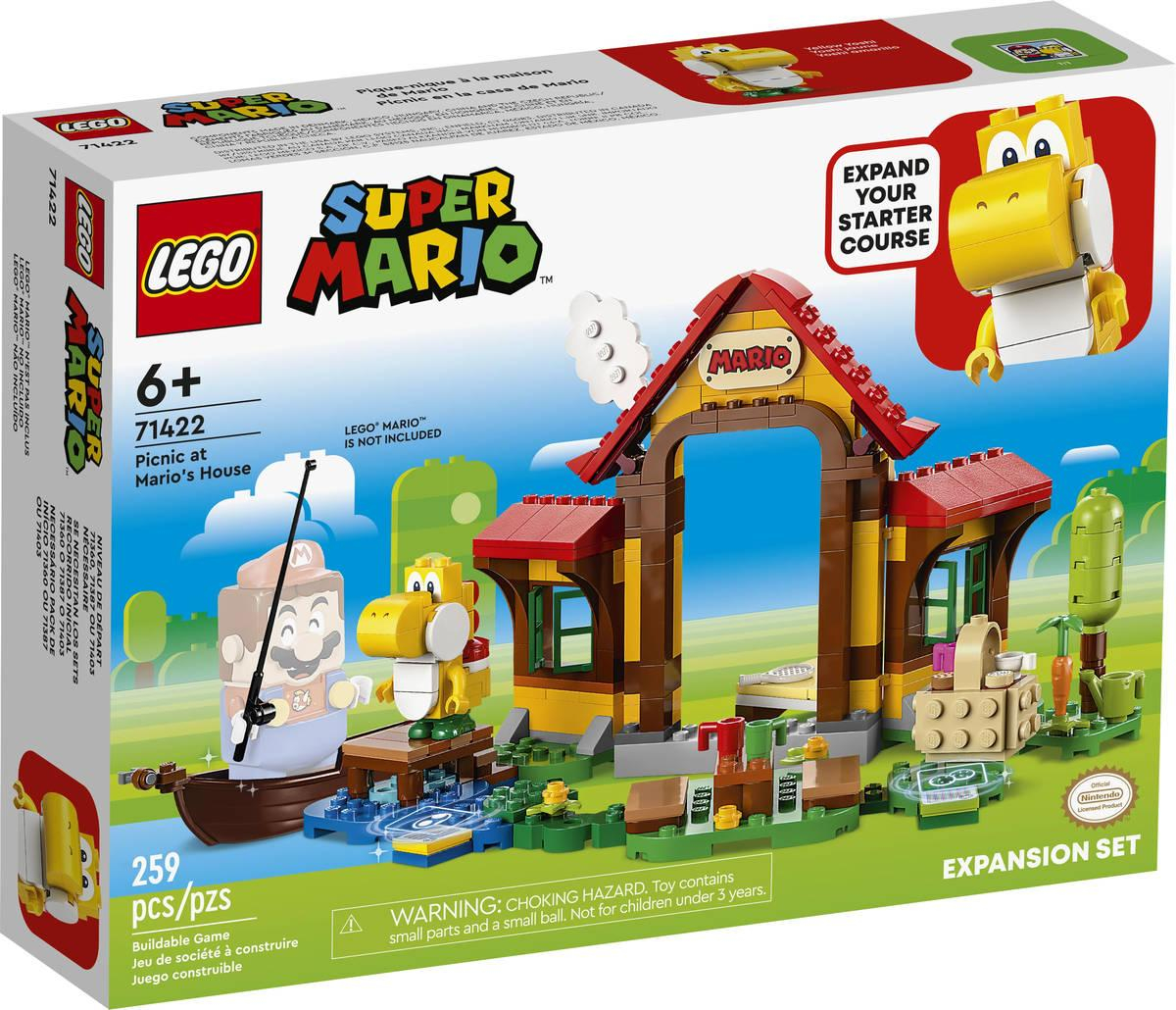 LEGO SUPER MARIO Piknik u Maria (rozšíření) 71422 STAVEBNICE