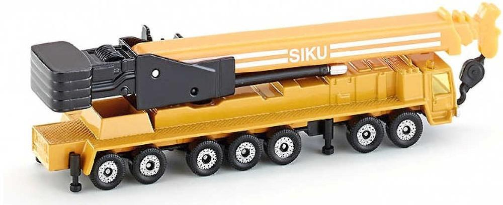 SIKU Autojeřáb žlutý těžký 1:55 model kov 1623