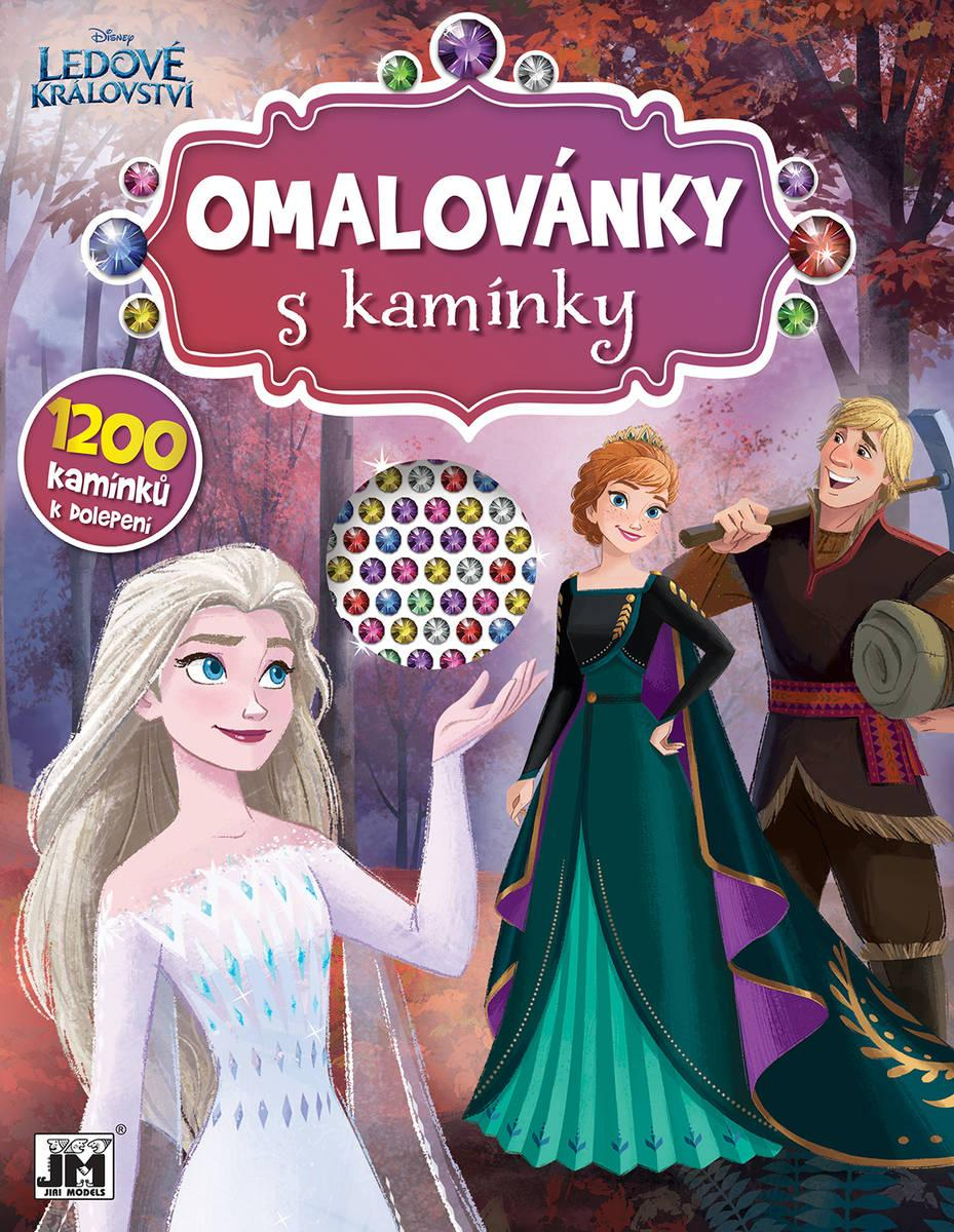 JIRI MODELS Omalovánky s kamínky Ledové Království (Frozen)