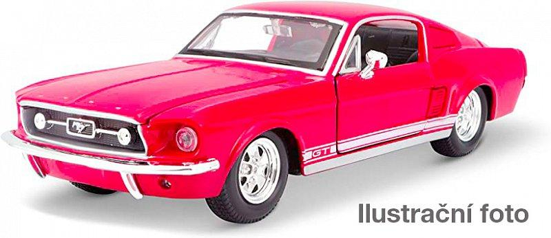 Maisto - 1967 Ford Mustang GT, červená, 1:24