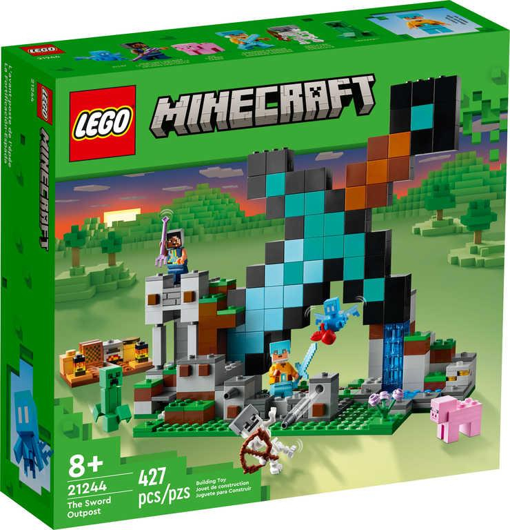 LEGO MINECRAFT Rytířská základna 21244 STAVEBNICE