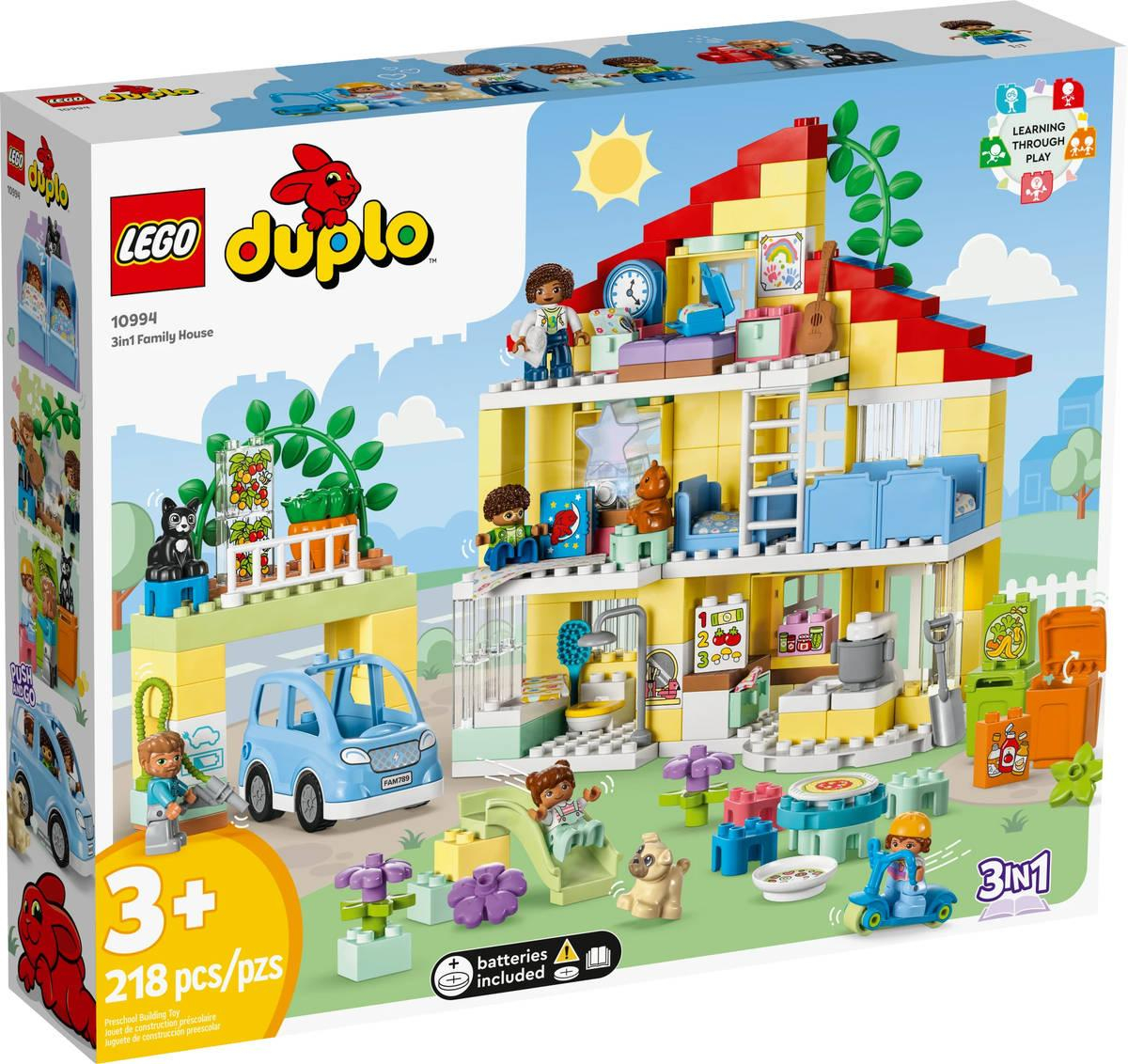 LEGO DUPLO Rodinný dům 3v1 10994 STAVEBNICE