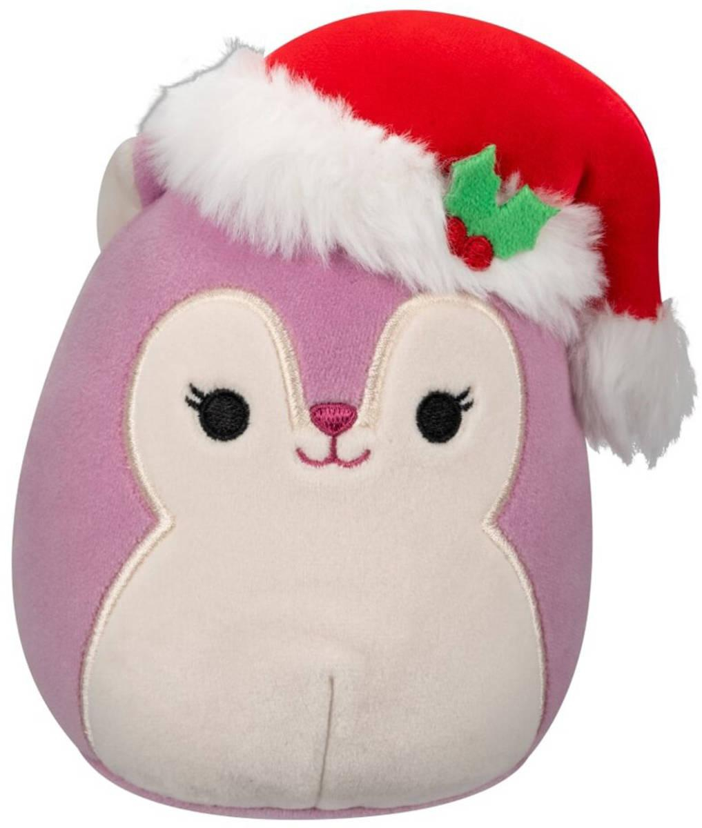 PLYŠ Squishmallows Alina veverka Vánoční mazlíček *PLYŠOVÉ HRAČKY*