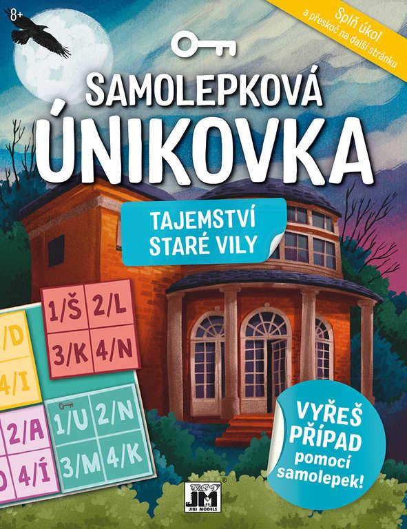 JIRI MODELS Samolepková únikovka: Tajemství staré vily