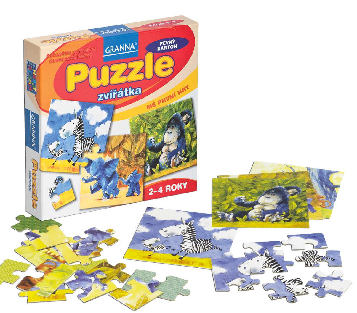 Granna Puzzle zvířátka