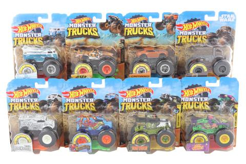 Hot Wheels Monster Trucks kaskadérské kousky FYJ44