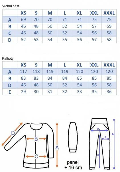 Těhotenská souprava 3 dílná - bordó - XL (42) - M (38)