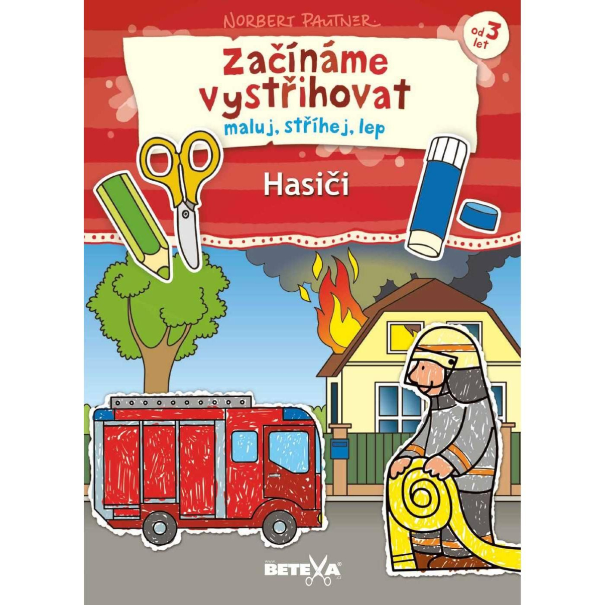 Betexa Začínáme vystřihovat – Hasiči