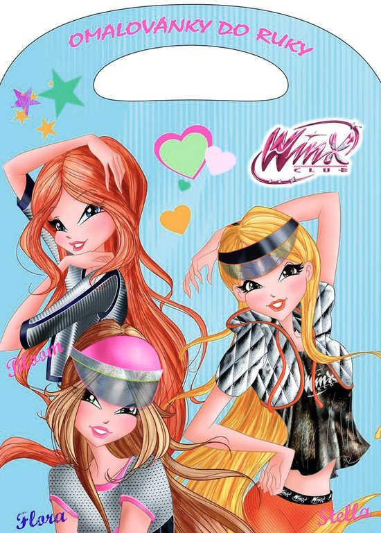 AKIM Omalovánky do ruky A4 Winx Club Fashion