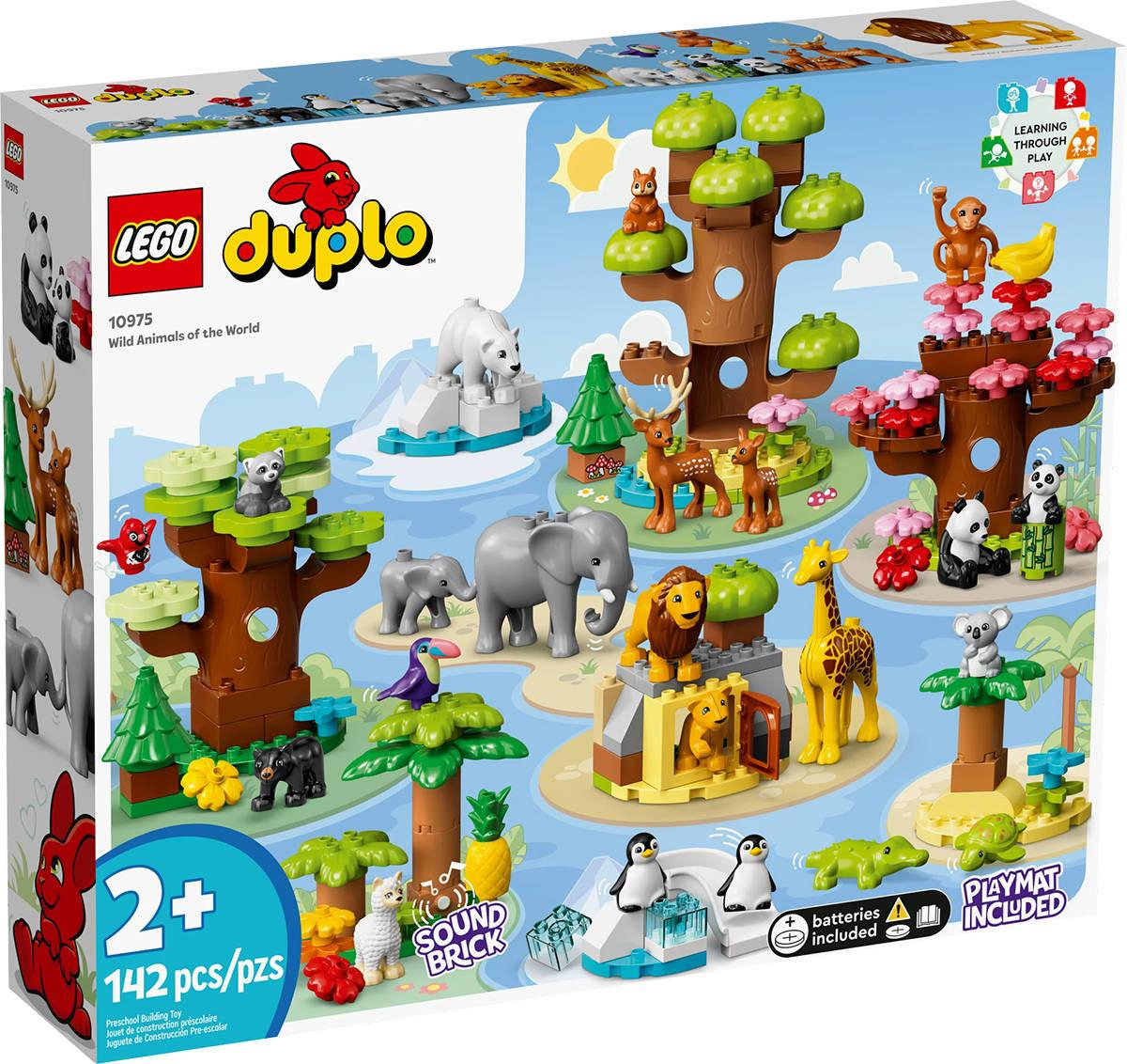 LEGO DUPLO Divoká zvířata světa 10975 STAVEBNICE