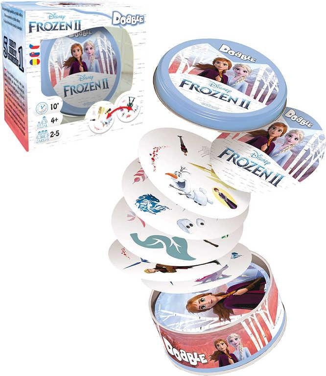 ASMODEE Hra postřehová Dobble Frozen 2 (Ledové Království) *SPOLEČENSKÉ HRY*