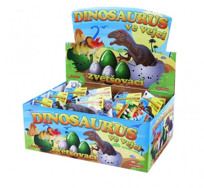 Rostoucí dinosaurus ve vejci