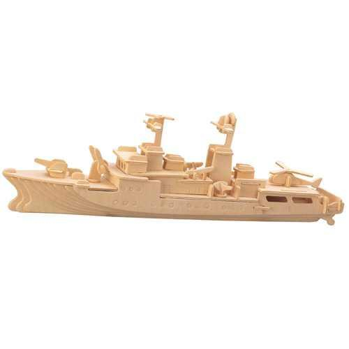 Woodcraft Dřevěné 3D puzzle Torpédoborec